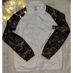 Camo Windbreaker